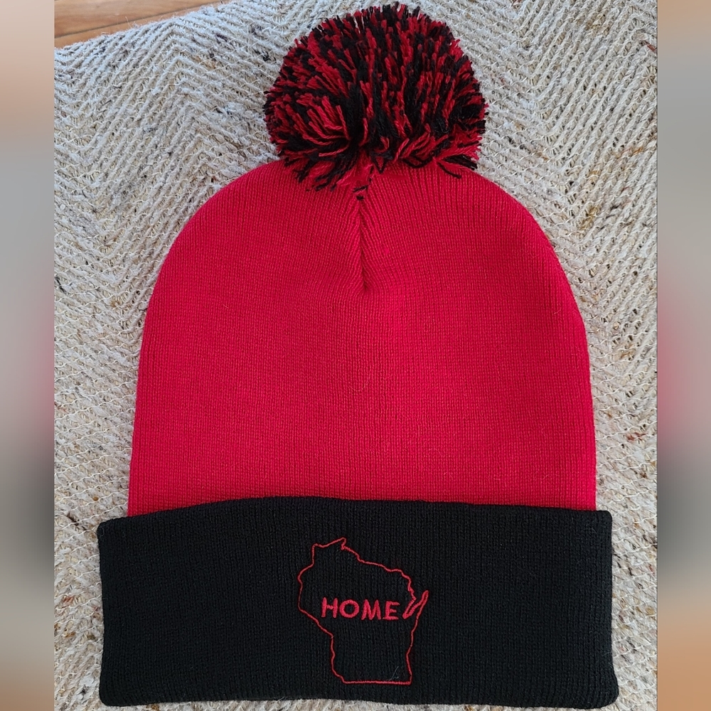 Unused Wisconsin "Home" Beanie
